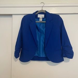 Royal blue blazer